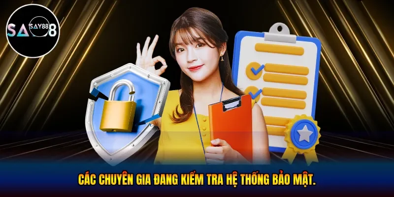 Các chuyên gia đang kiểm tra hệ thống bảo mật