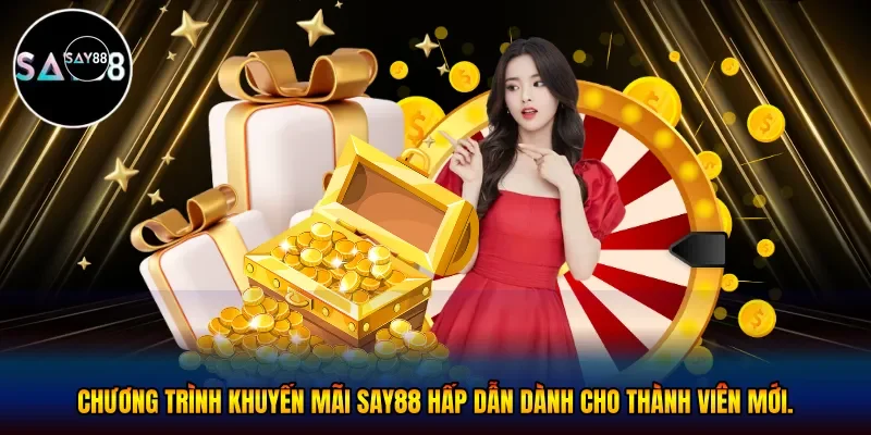 Chương trình khuyến mãi Say88 hấp dẫn dành cho thành viên mới