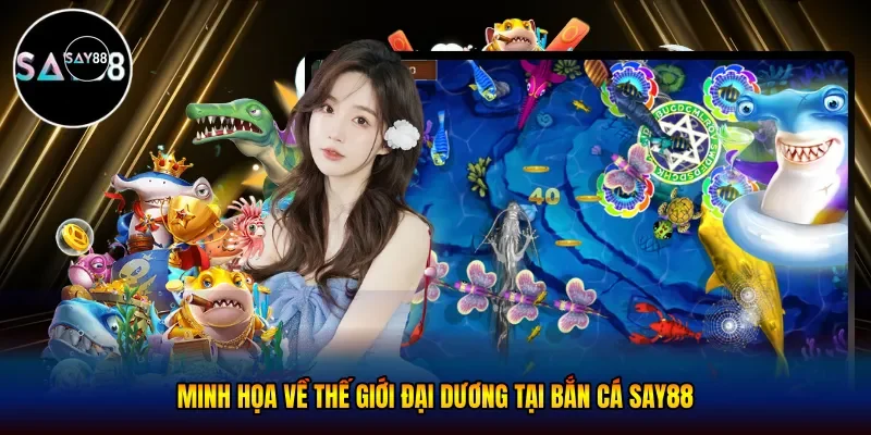 thế giới đại dương tại bắn cá Say88